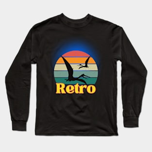 Retro Dino Long Sleeve T-Shirt